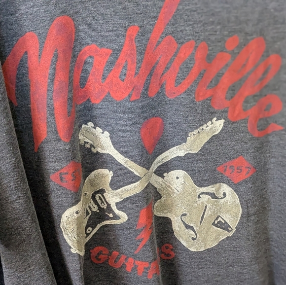 Lucky Brand Nashville Guitars tee - Picture 7 of 14
